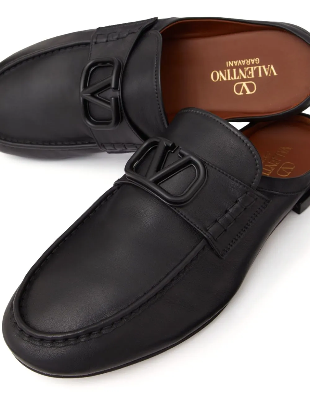 Valentino Vlogo Signature Slip-On Slippers