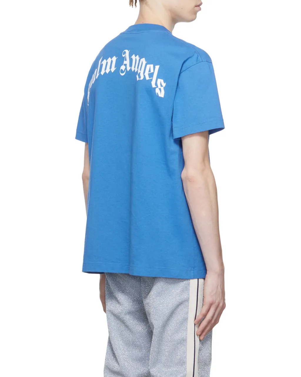 Palm Angels Shark Printed Crewneck T-Shirt