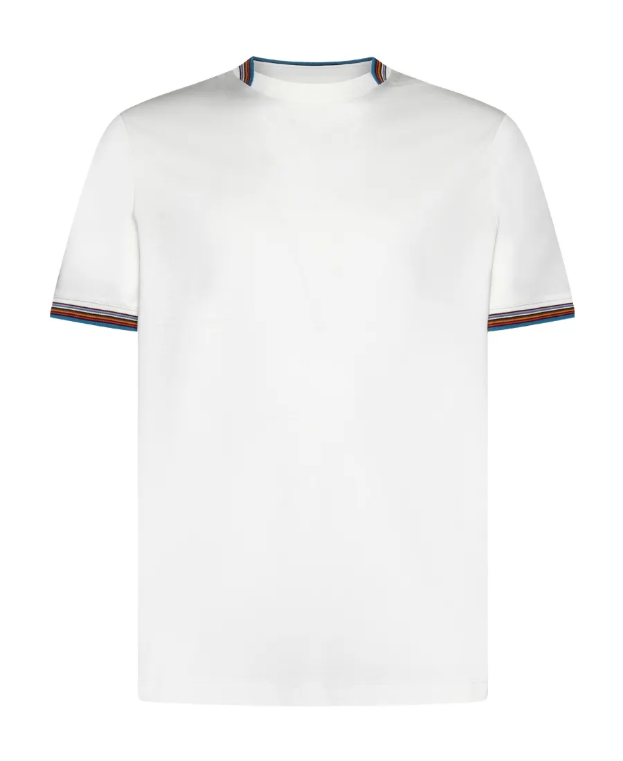 Paul Smith Signature Stripe Trim T-Shirt