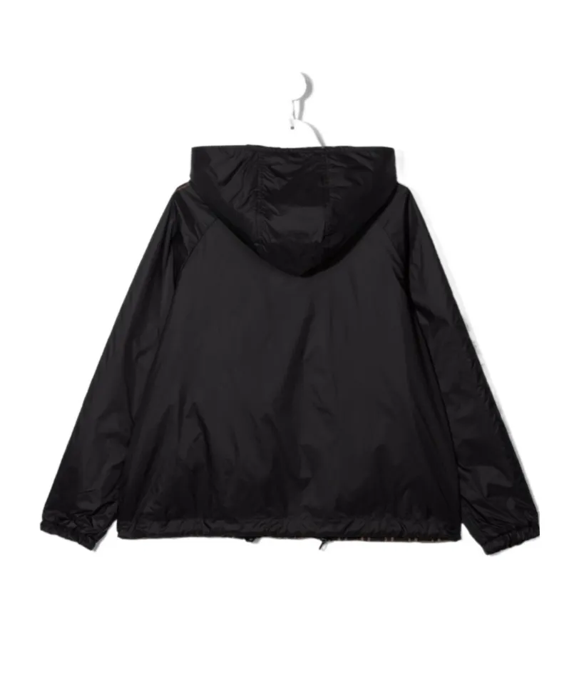 Fendi Kids Reversible Hooded Jacket