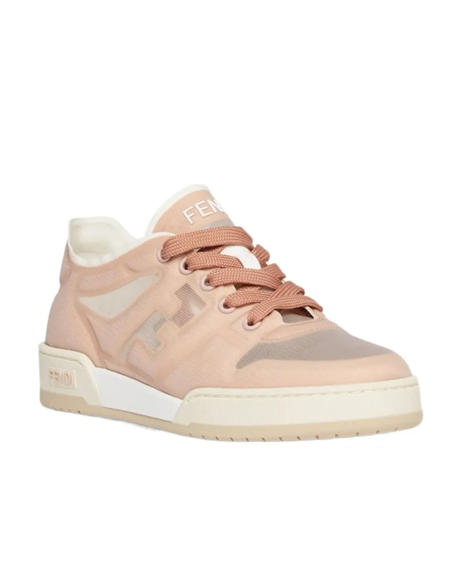 Fendi Match Mesh Low-Top Sneakers