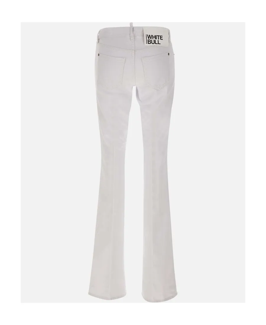 Dsquared2 Medium Waist Flared Jeans