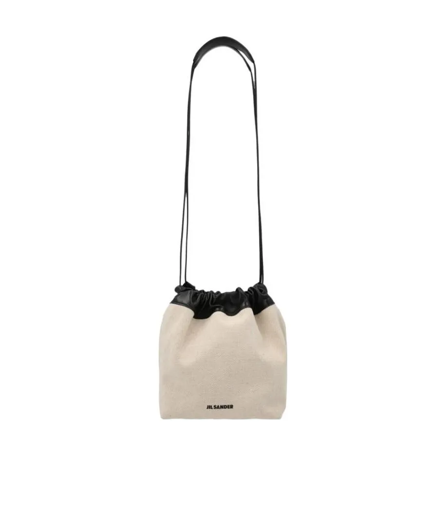 Jil Sander Dumpling Drawstring Bucket Bag