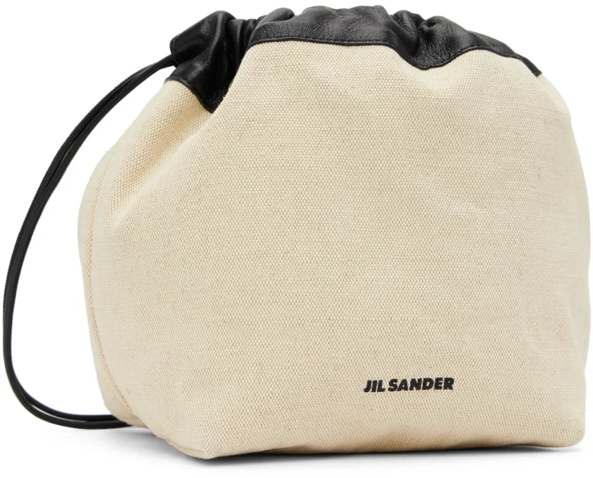 Jil Sander Dumpling Drawstring Bucket Bag