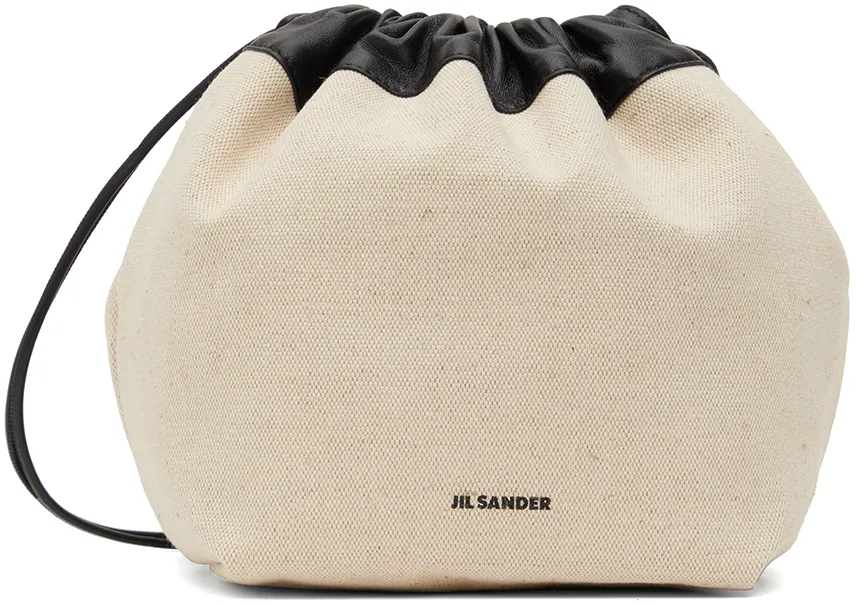 Jil Sander Dumpling Drawstring Bucket Bag