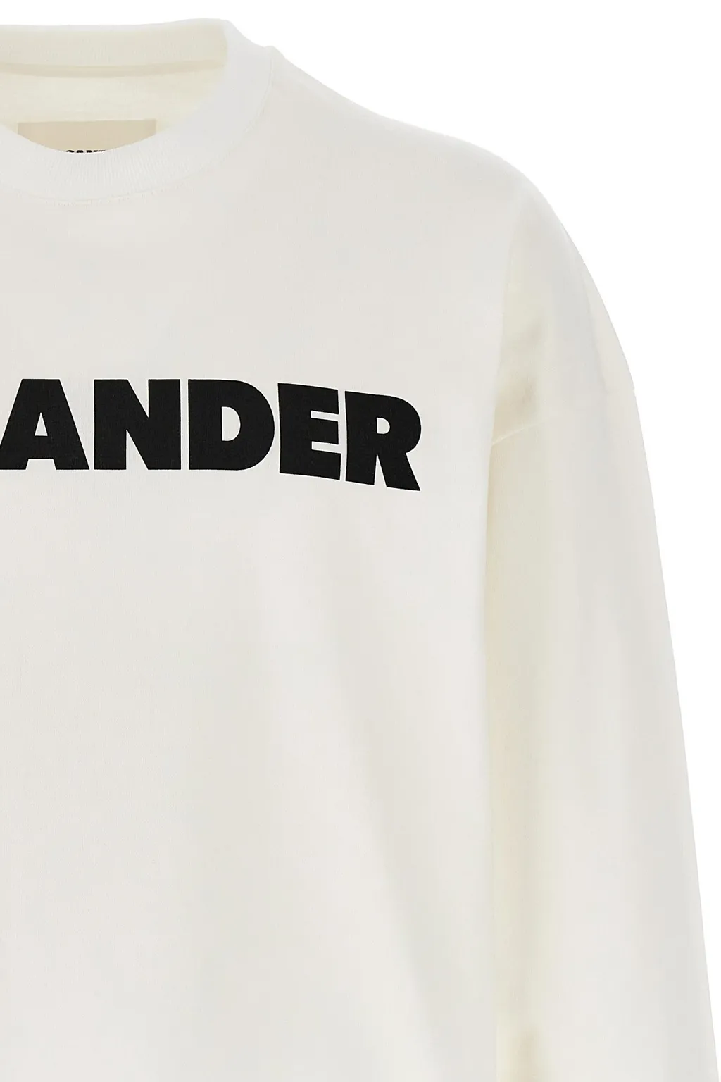 Jil Sander Logo Printed Crewneck Sweatshirt