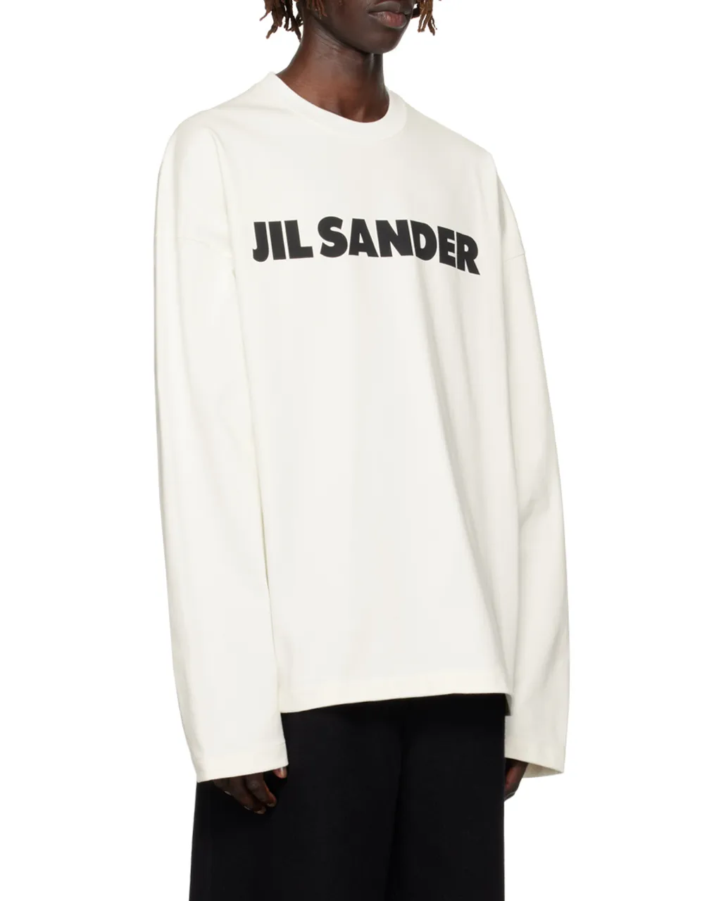 Jil Sander Logo Printed Crewneck Sweatshirt