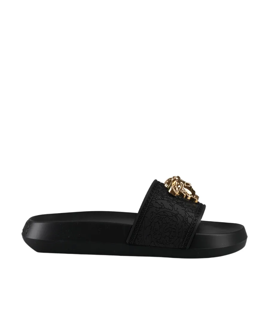 Versace Medusa Head Plaque Slides