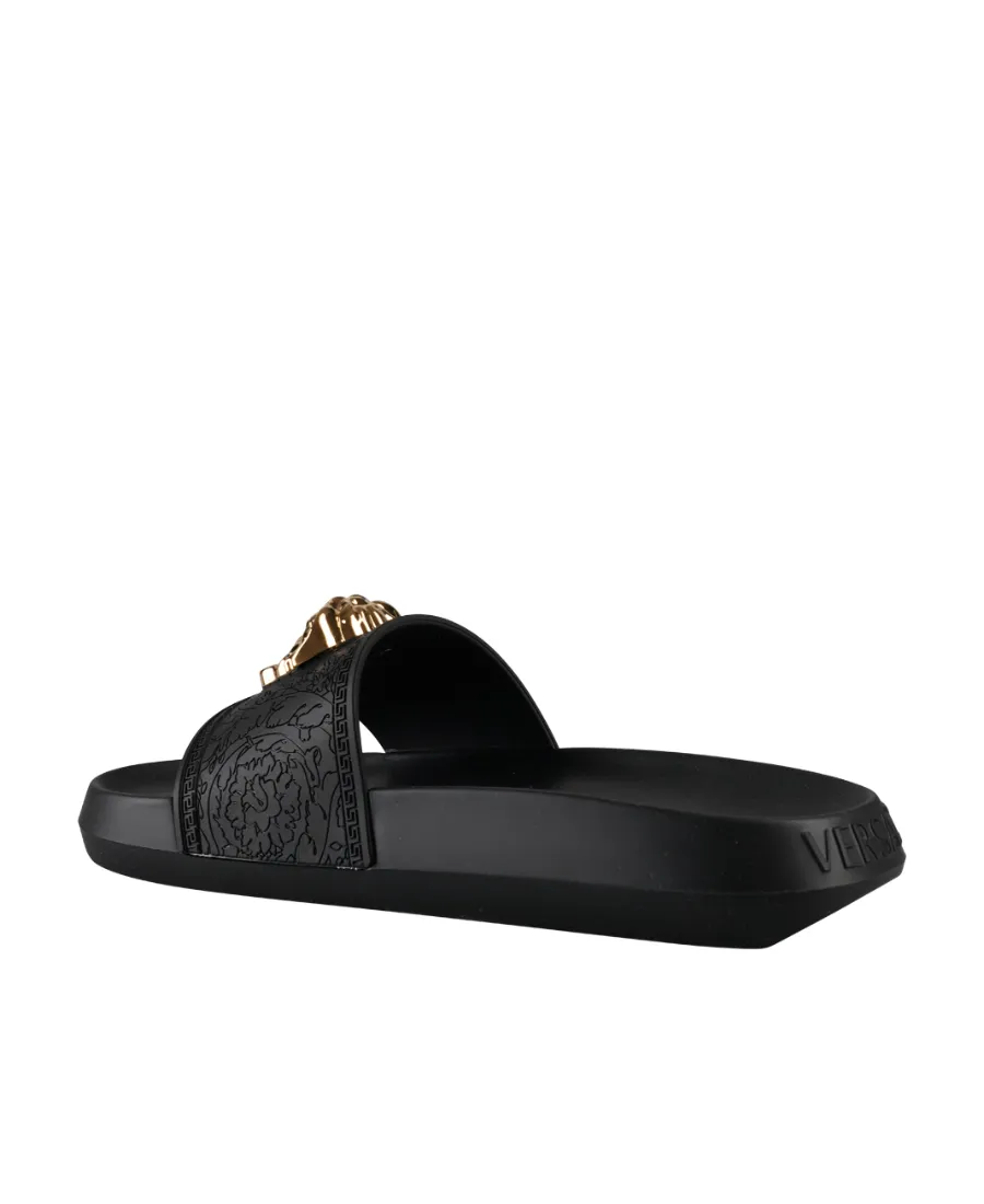 Versace Medusa Head Plaque Slides