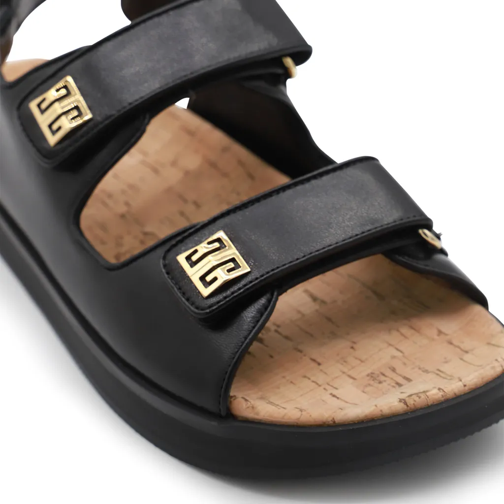 Givenchy 4G Plaque Touch Strap Sandals
