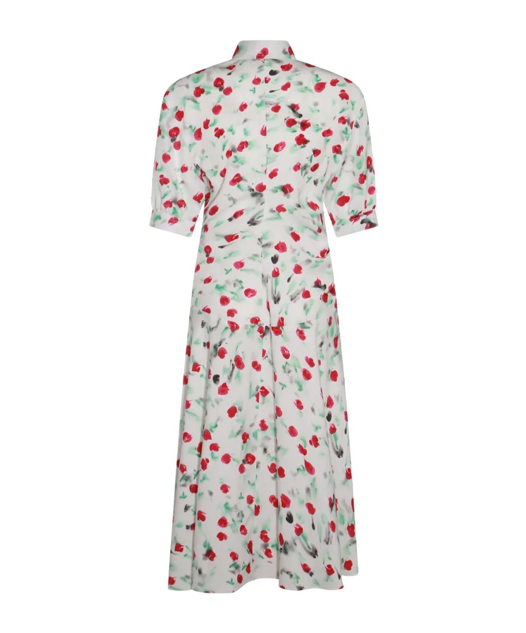 Marni Floral Printed Midi Dress