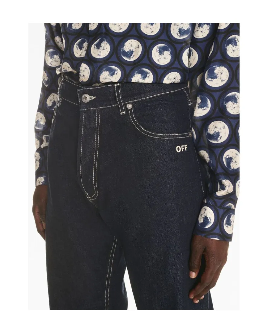 Off-White Sierra Leone Loose-Fit Jeans