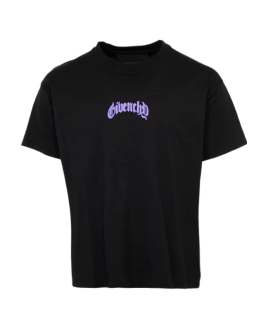 Boxy Fit T-Shirt In Cotton With Reflective Artwork