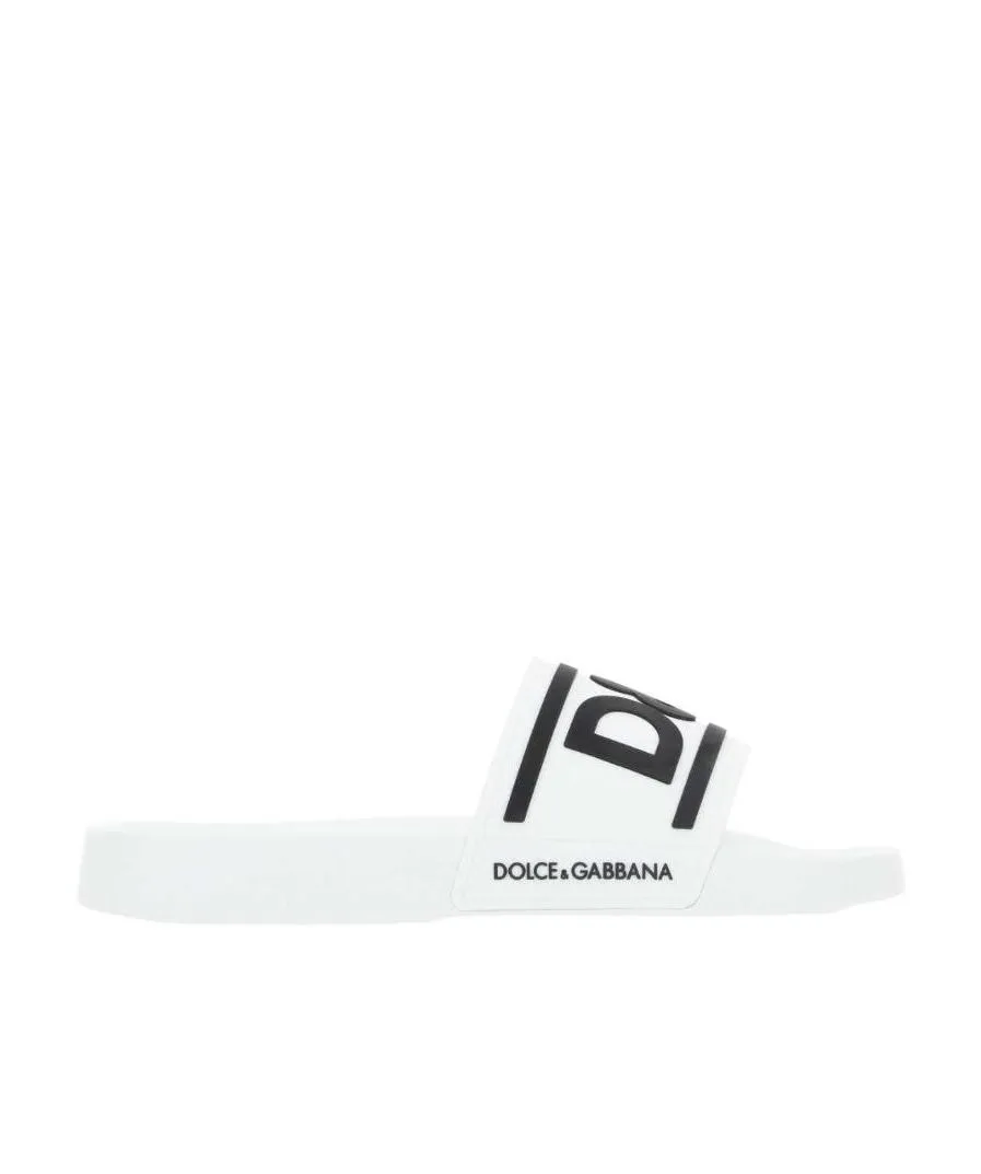 Dolce & Gabbana Logo Embossed Sandals