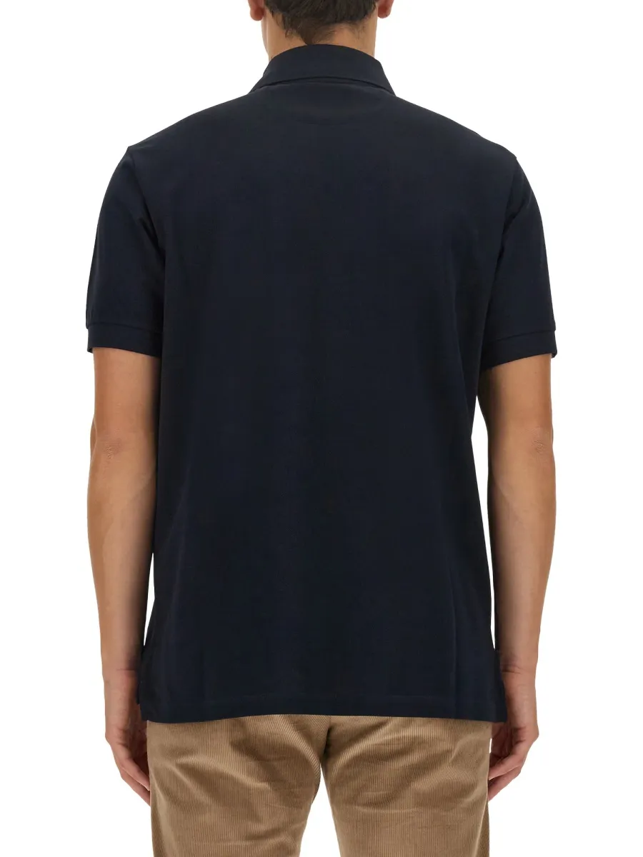 Paul Smith Artist Stripe Placket Polo Shirt
