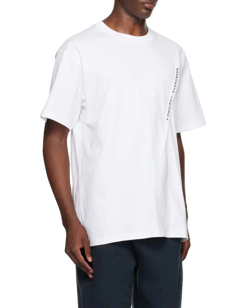 Y/Project Logo Printed Crewneck T-Shirt