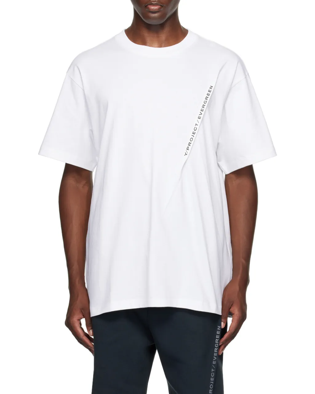 Y/Project Logo Printed Crewneck T-Shirt