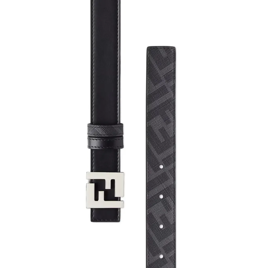 Fendi Squared Ff Reversible Belt