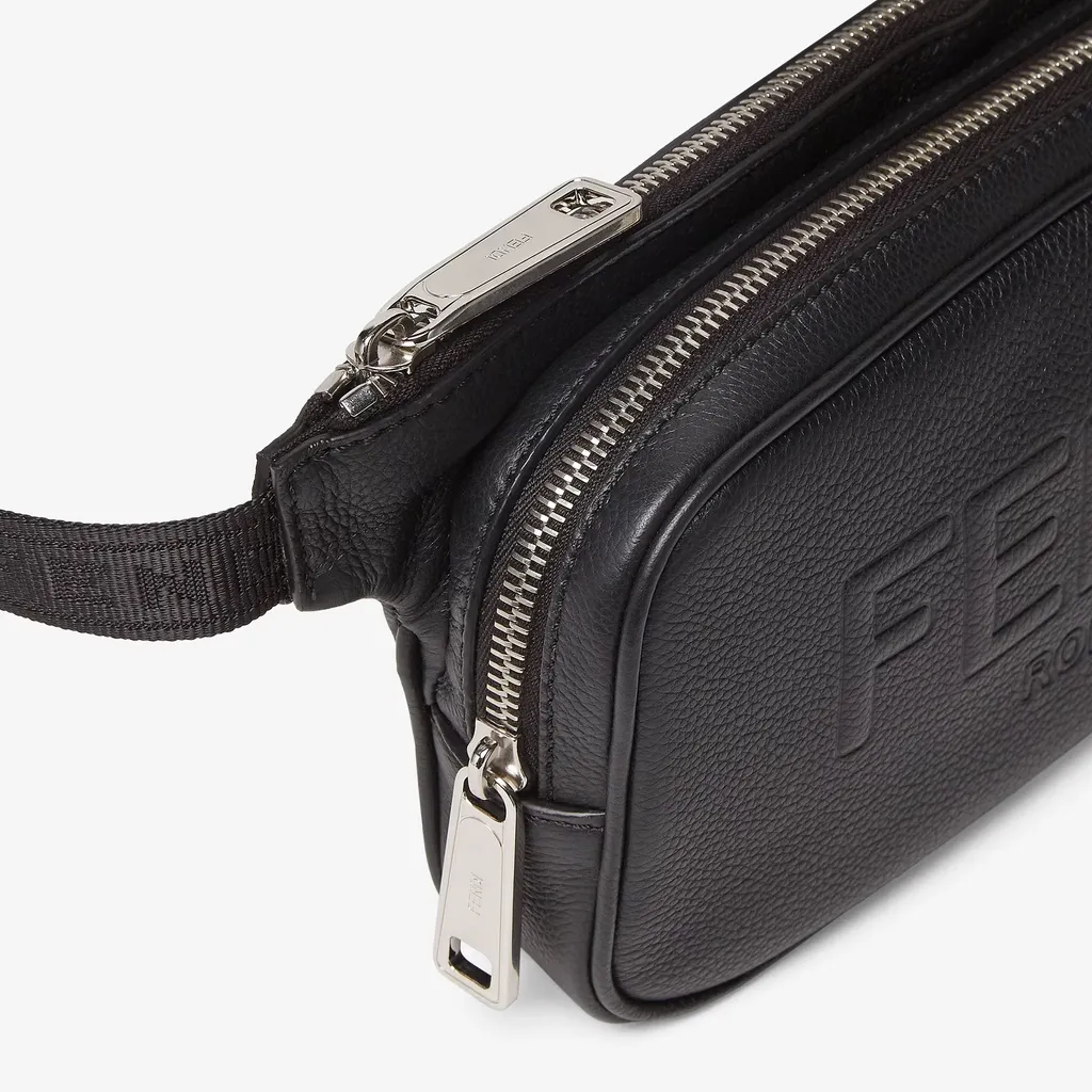Fendi Logo Embossed Belt Bag