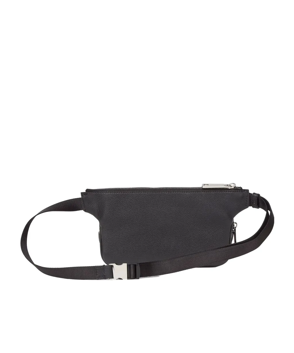 Fendi Logo Embossed Belt Bag