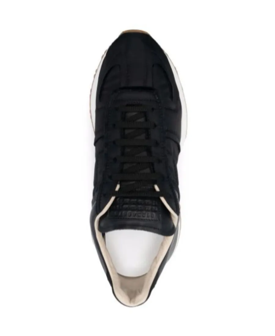 Maison Margiela Panelled Lace-Up Sneakers