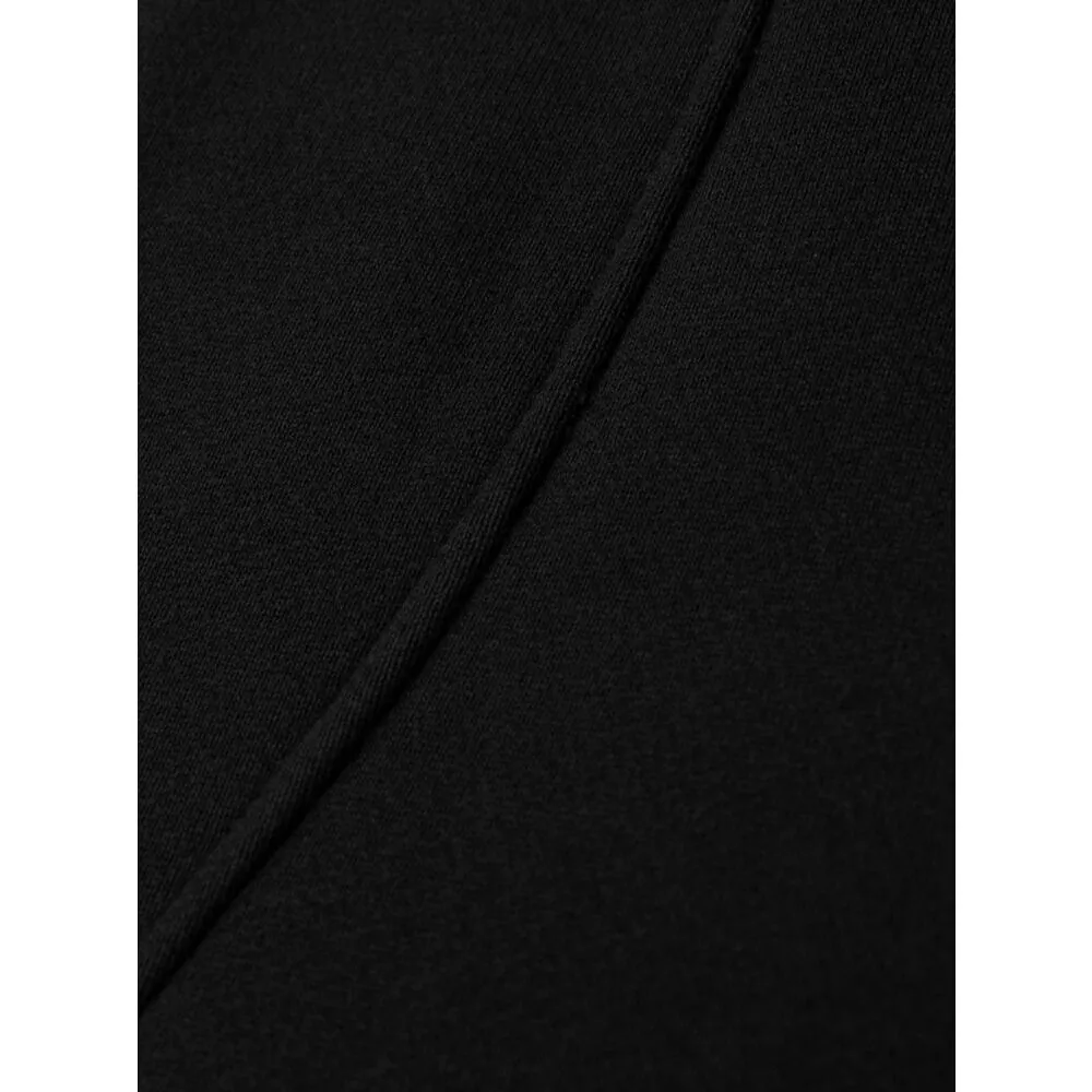 Off-White Drawstring Wide Leg Pants