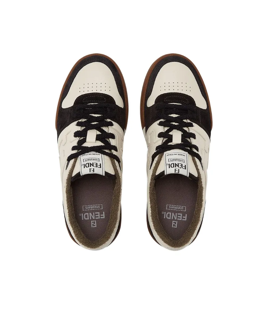 Fendi Match Low-Top Sneakers