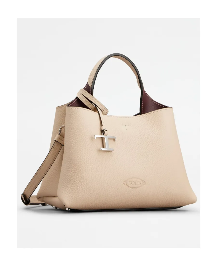 Tod's Logo-Pendant Top Handle Bag