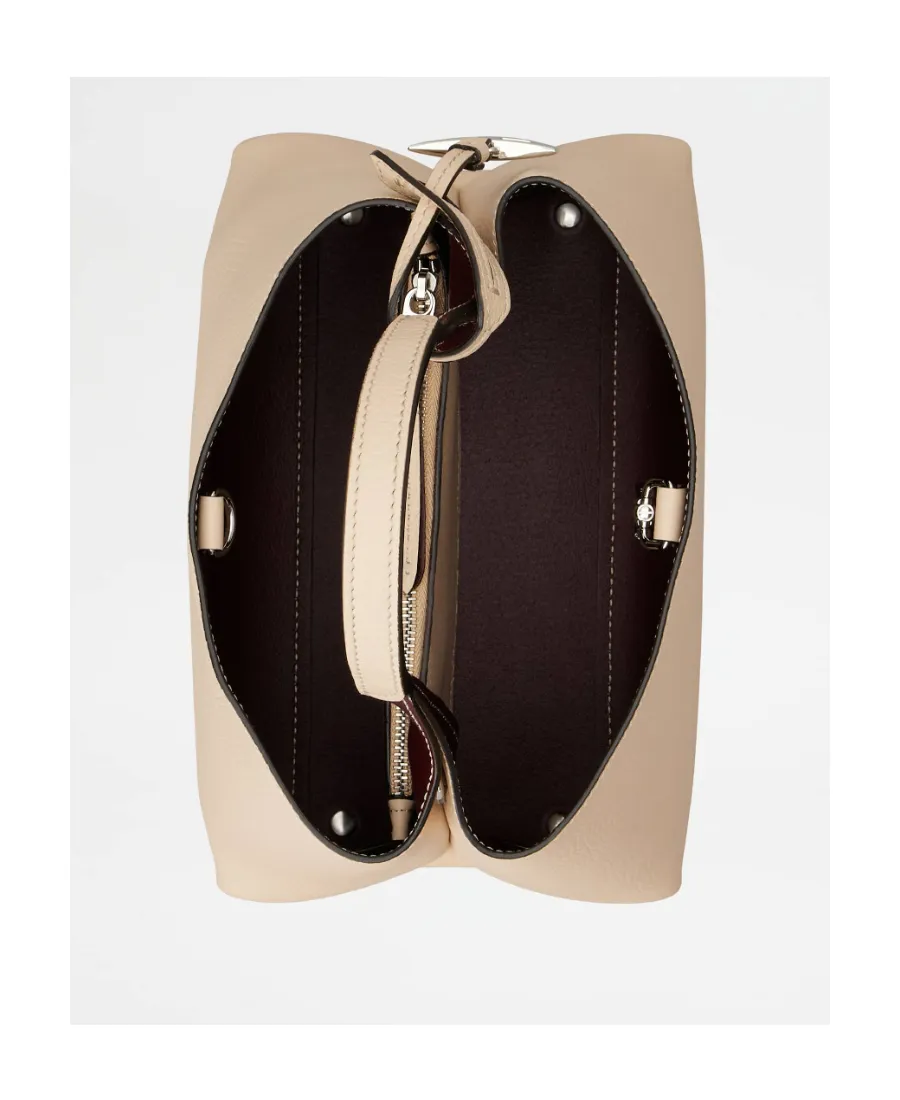 Tod's Logo-Pendant Top Handle Bag