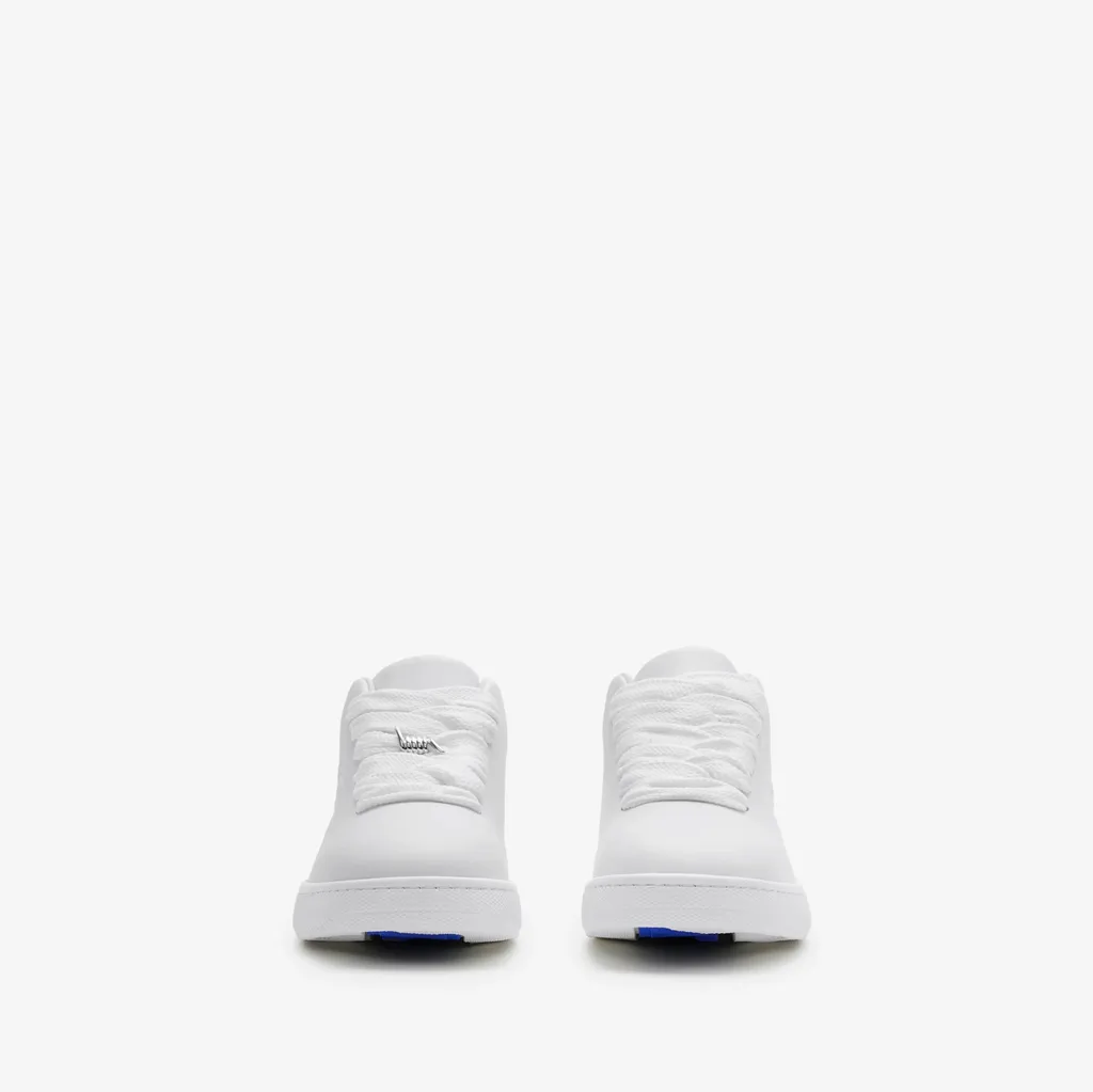 Burberry Logo Embossed Lace-Up Sneakers