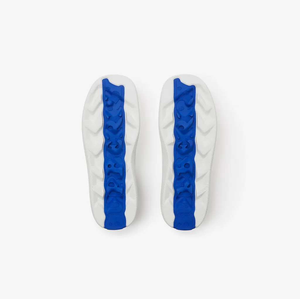 Burberry Logo Embossed Lace-Up Sneakers