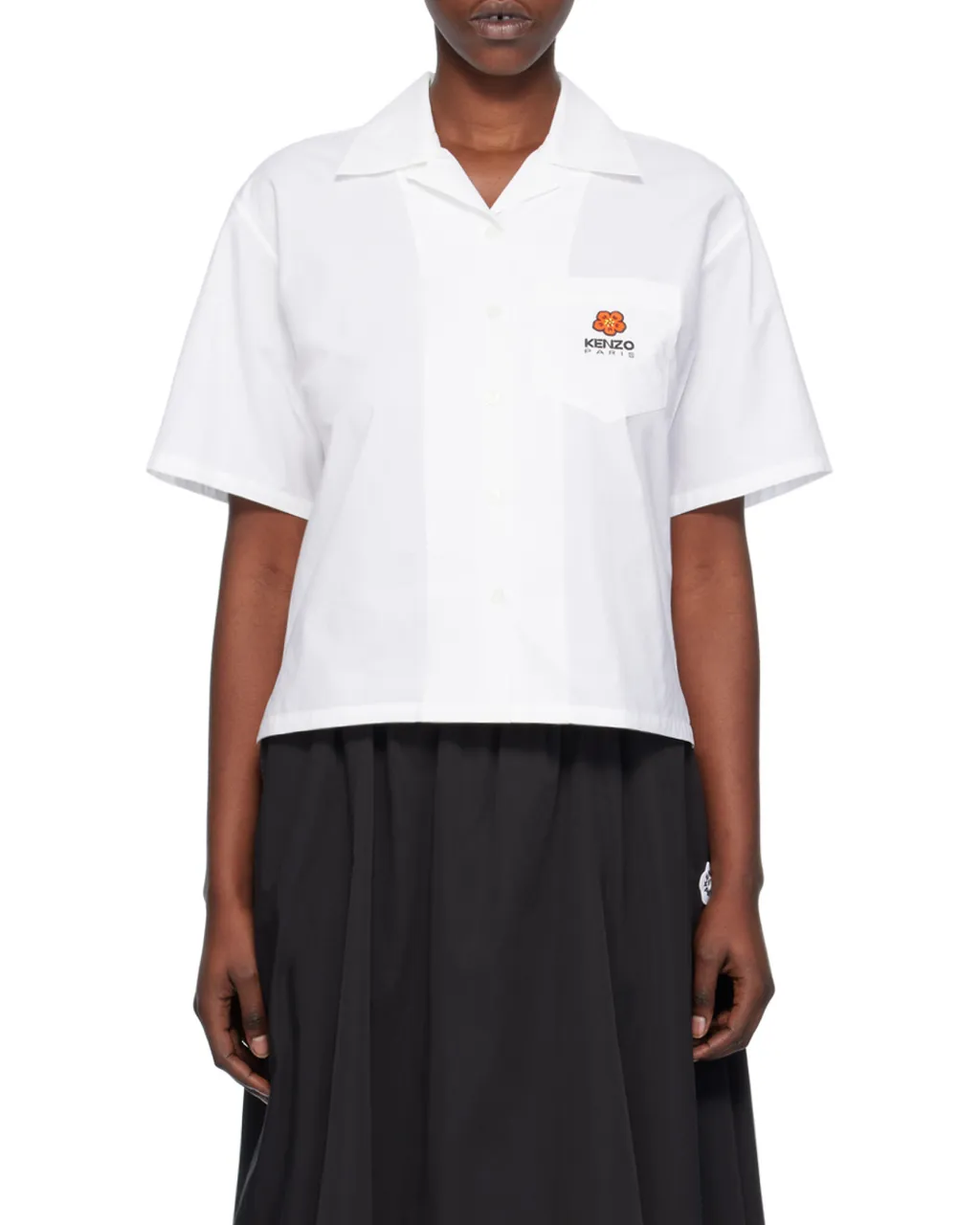 Kenzo Buttoned Short-Sleeved Shirt