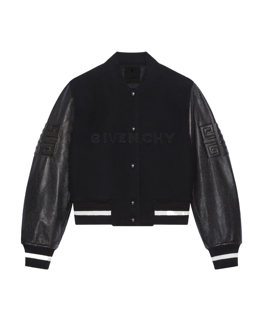Givenchy Cropped Varsity Jacket