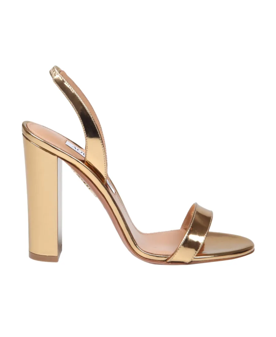 Aquazzura Open Toe Heeled Sandals