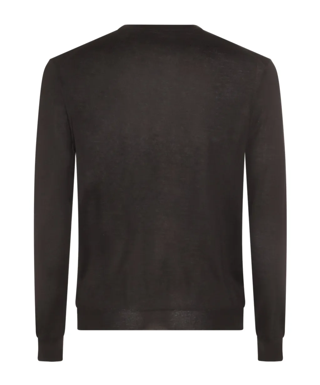 Crew-Neck Long-Sleeve Jumper