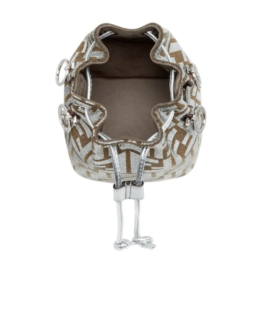 Fendi Mon Tresor Logo Detailed Mini Bag