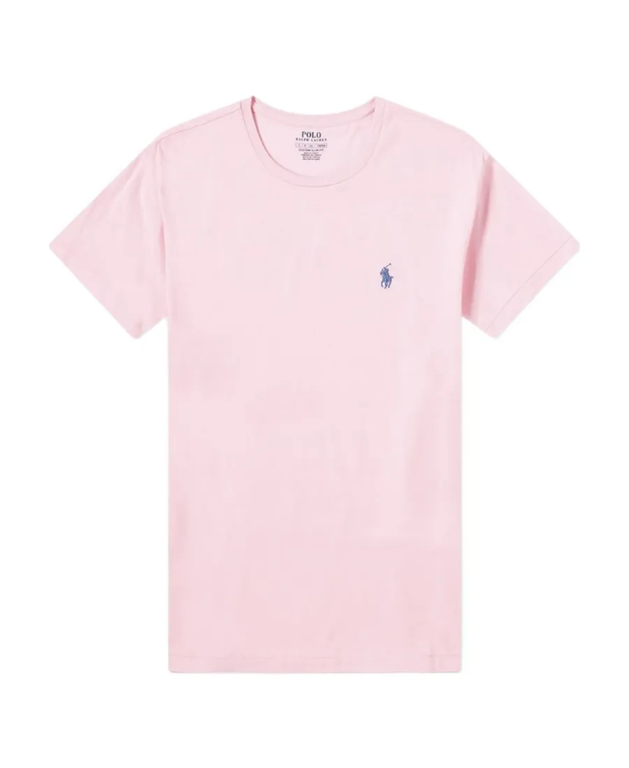 Polo Ralph Lauren Logo Embroidered Crewneck T-Shirt