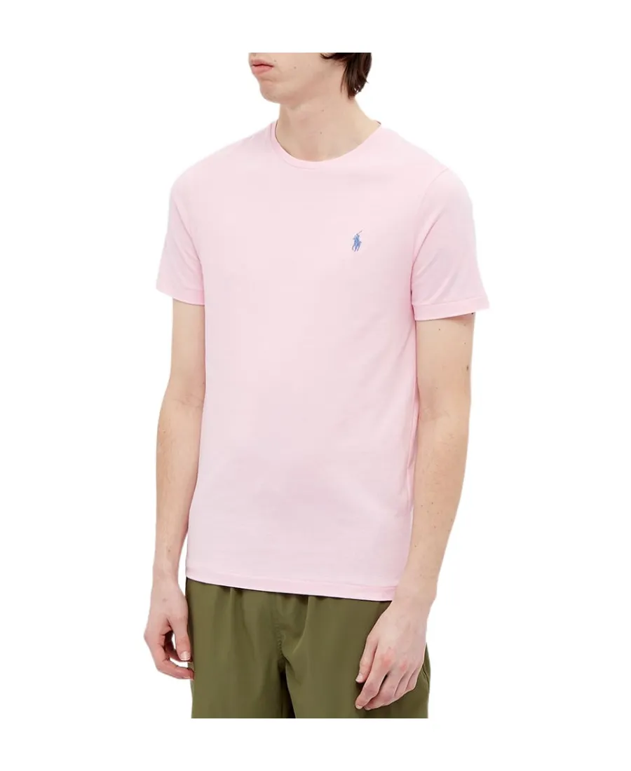 Polo Ralph Lauren Logo Embroidered Crewneck T-Shirt