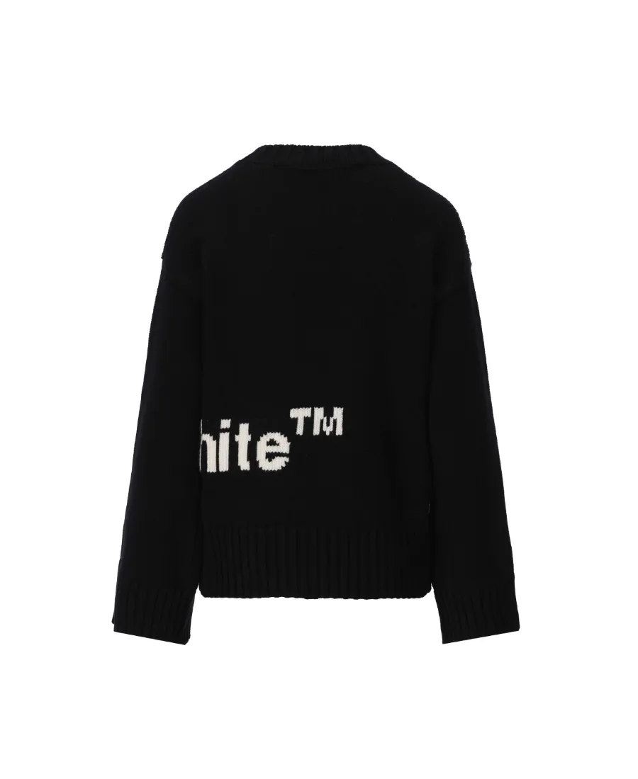 Logo-Intarsia Knit Jumper
