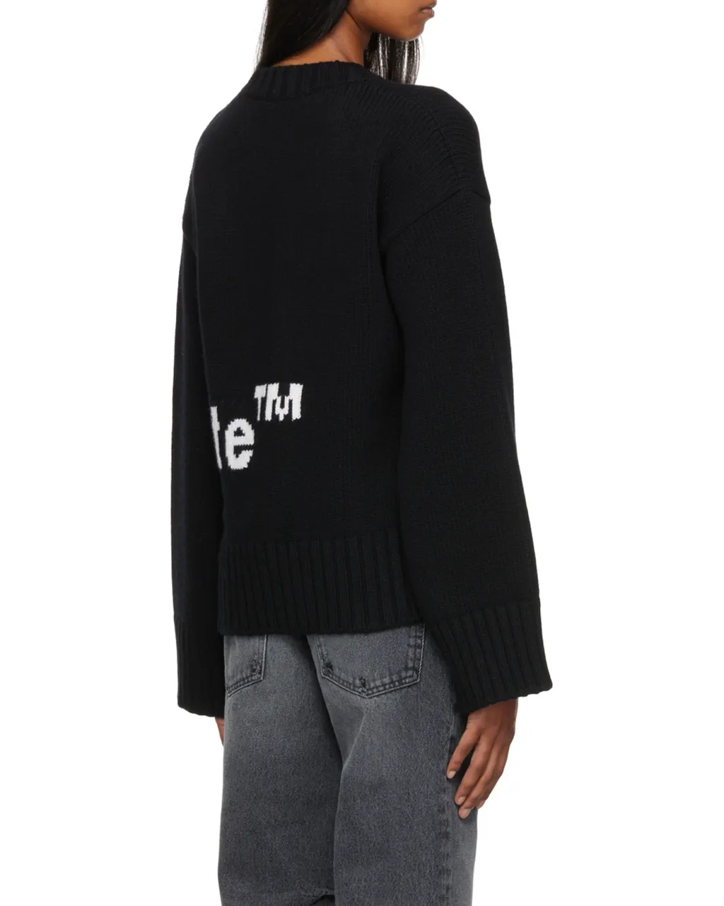 Logo-Intarsia Knit Jumper