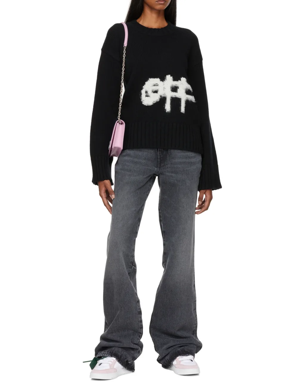Logo-Intarsia Knit Jumper