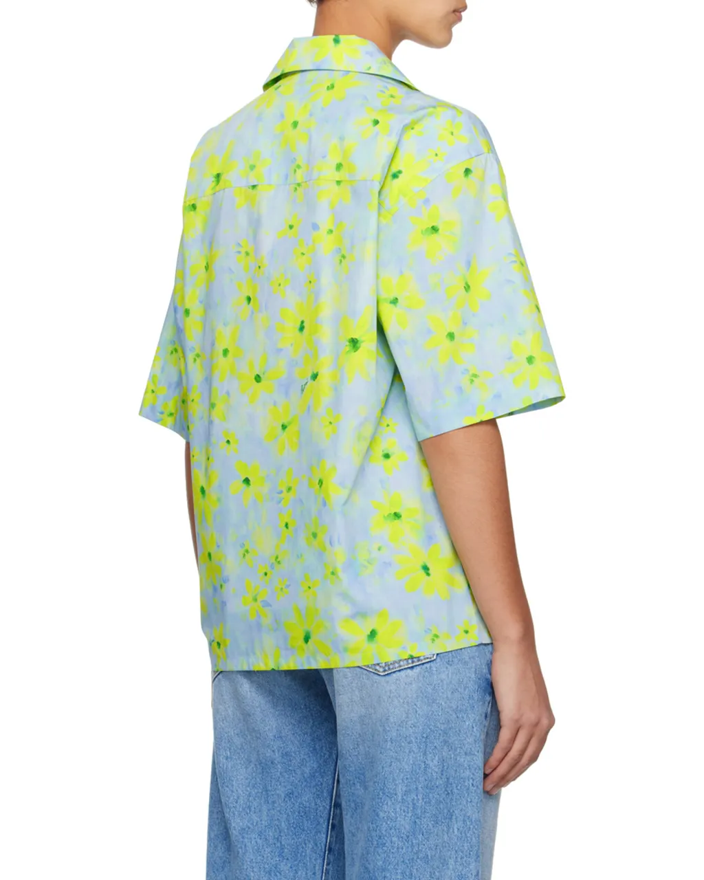 Marni Floral Print Short Sleeved Shirt