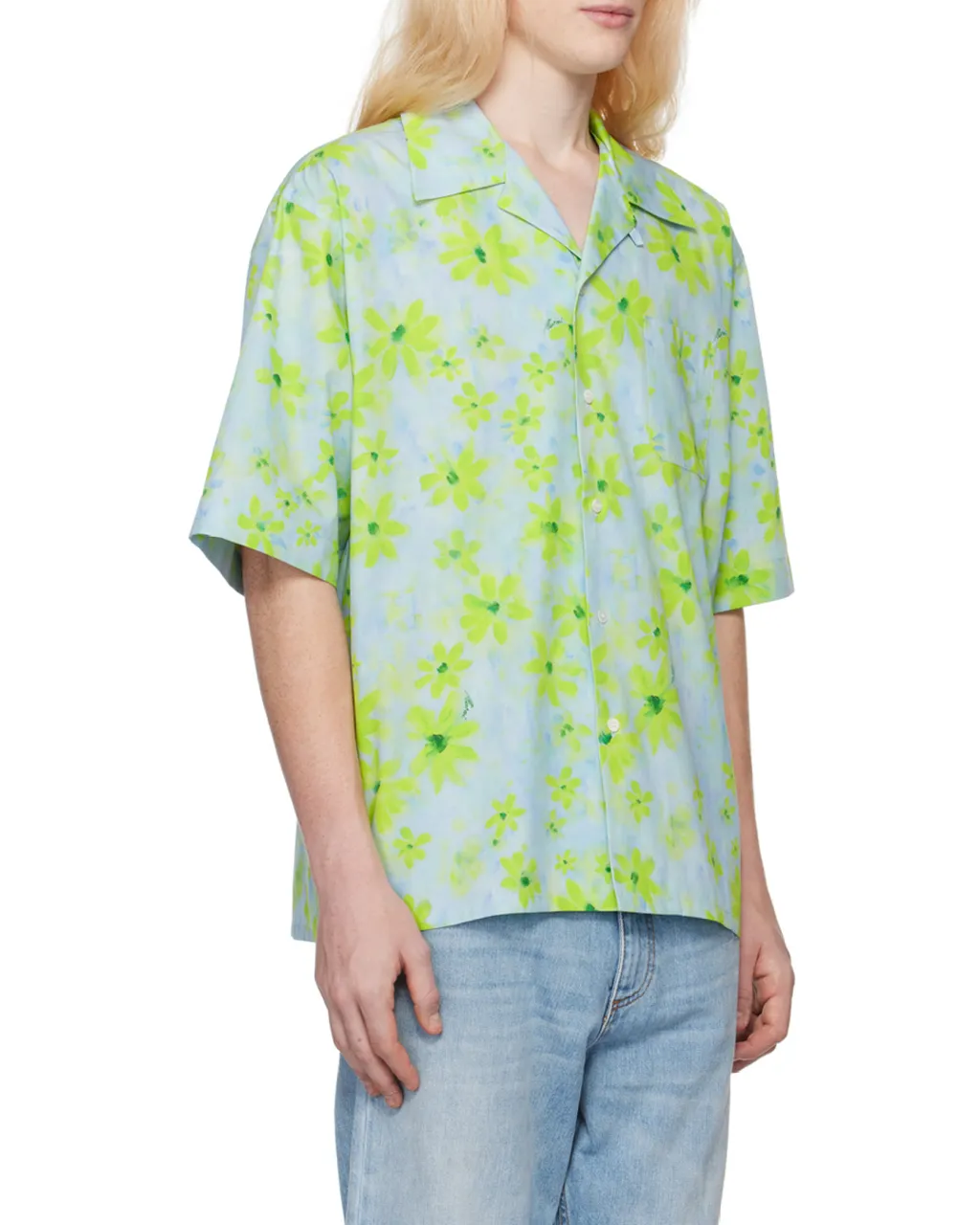 Marni Floral Print Short Sleeved Shirt