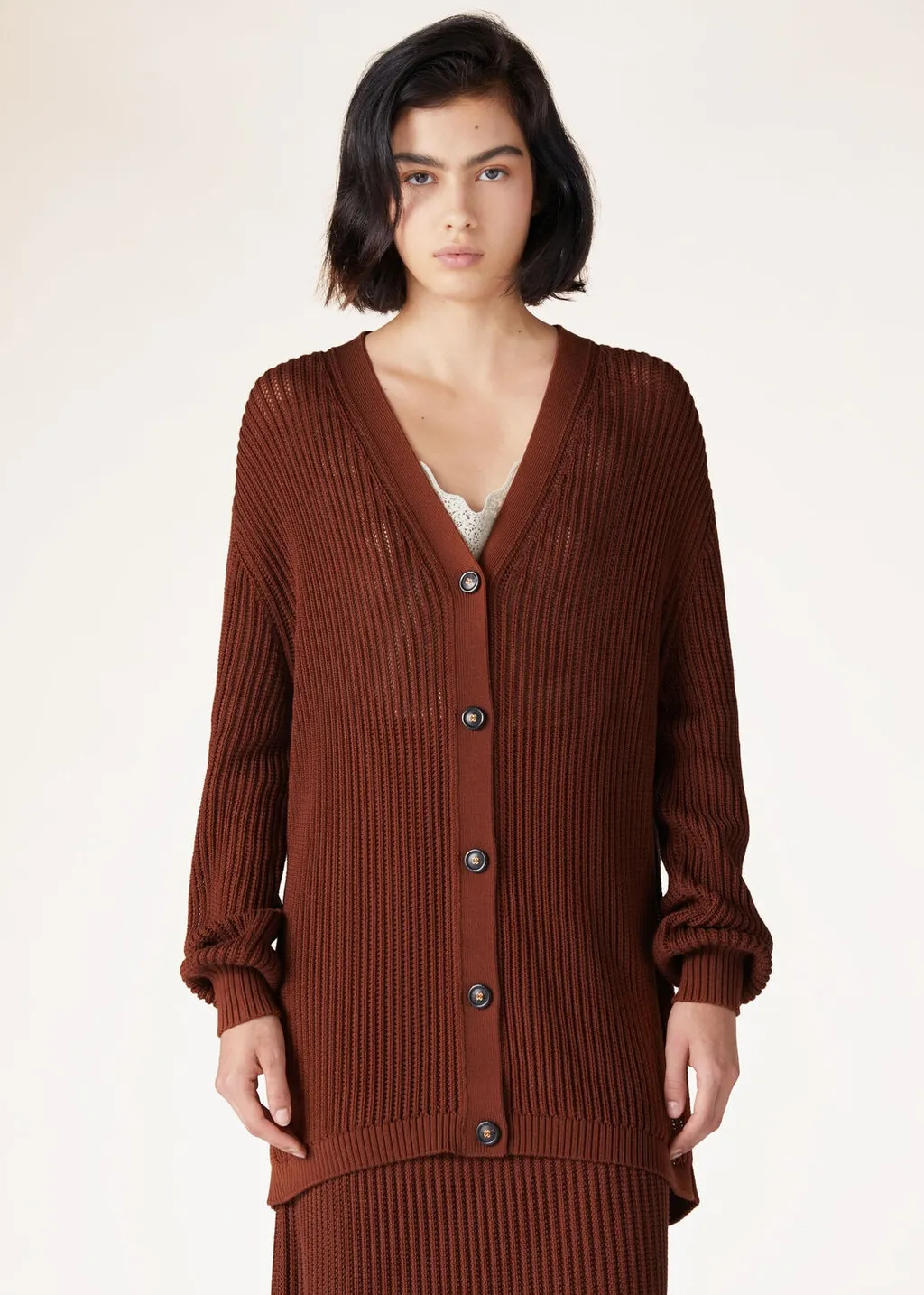 Loro Piana Buttoned V-Neck Cardigan