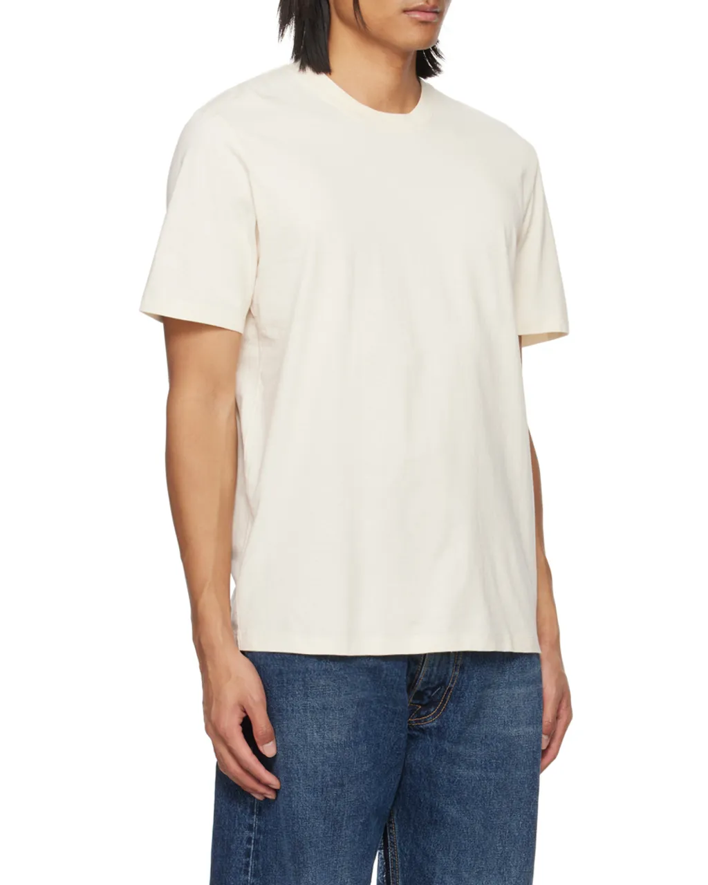 Maison Margiela Set Of Three Crewneck Straight Hem T-Shirts