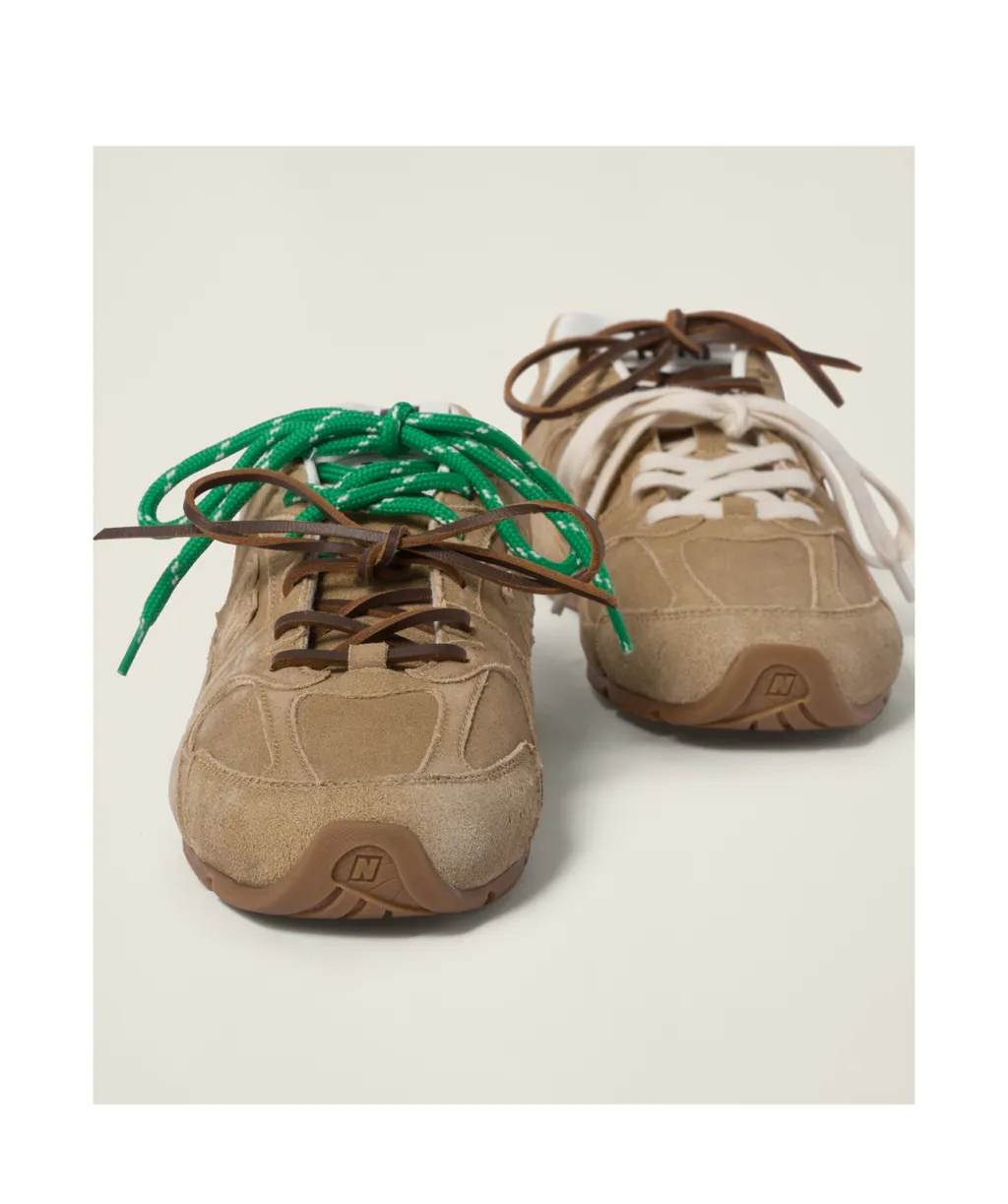 Miu Miu X New Balance 530 Sl Lace-Up Sneakers