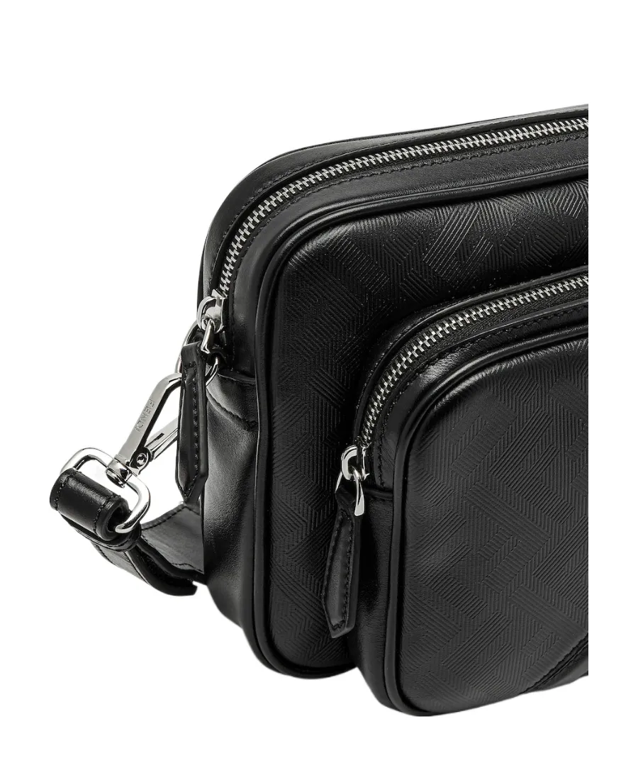 Fendi Shadow Diagonal Duo Camera Messenger Bag