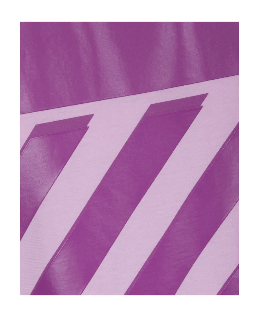 Diag-Print Short-Sleeved T-Shirt