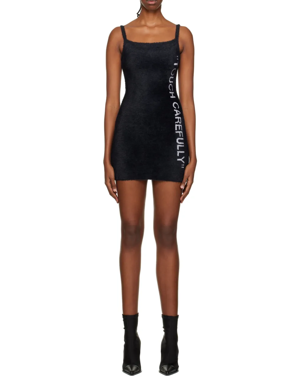 Off-White Sleeveless Mini Dress
