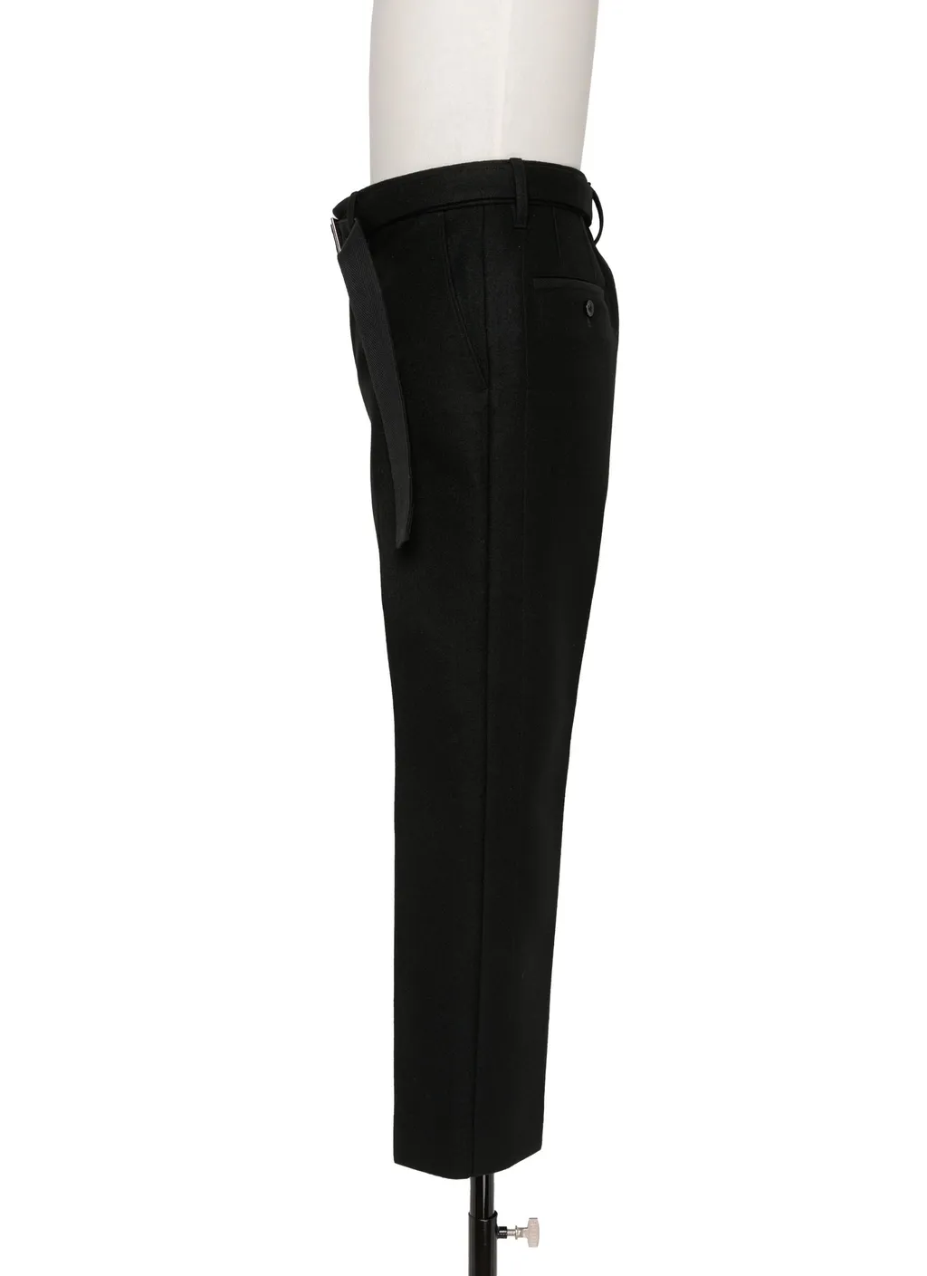 Sacai Belted Waist Straight Leg Trousers